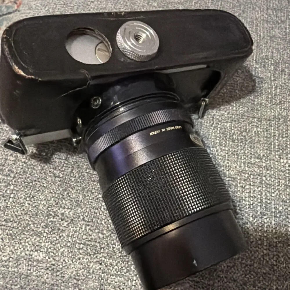 Vintage Minolta XG-1 35mm Film Camera with Kamero Lens AS-IS untested